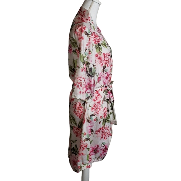 Show Me Your Mumu Brie Garden of Bloom Floral Print Robe One Size Fits Most - Picture 3 of 10
